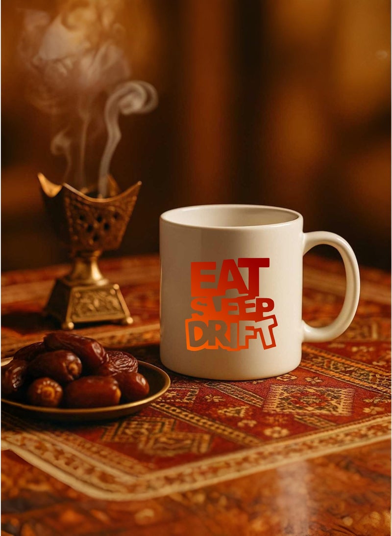 BSE Ceramic Mug – EAT SLEEP DRIFT – Car & Drift Lovers – With Gift Box - Image 5