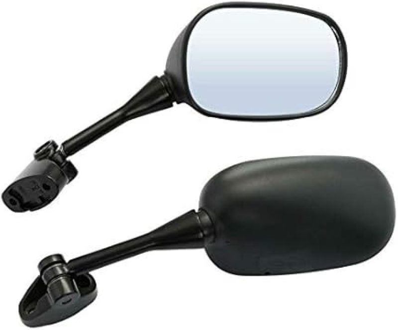 Motorcycle Side Mirrors Black Direct Replacement for Vfr800 - Wide-angle Rear View Mirrors for Enhanced Riding Safety - Image 1