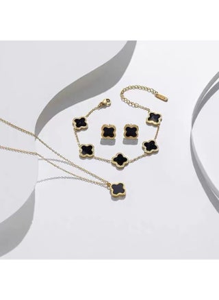 Black three-piece set