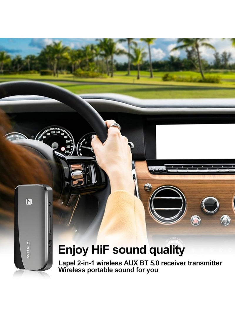 Remote Sound Transmitter, Wireless Car Receiver, USB Transmitter Plug and Play Adapter, Sound Receiver, Stable Noise Cancelling Adapter for Car TV Speaker - Image 2