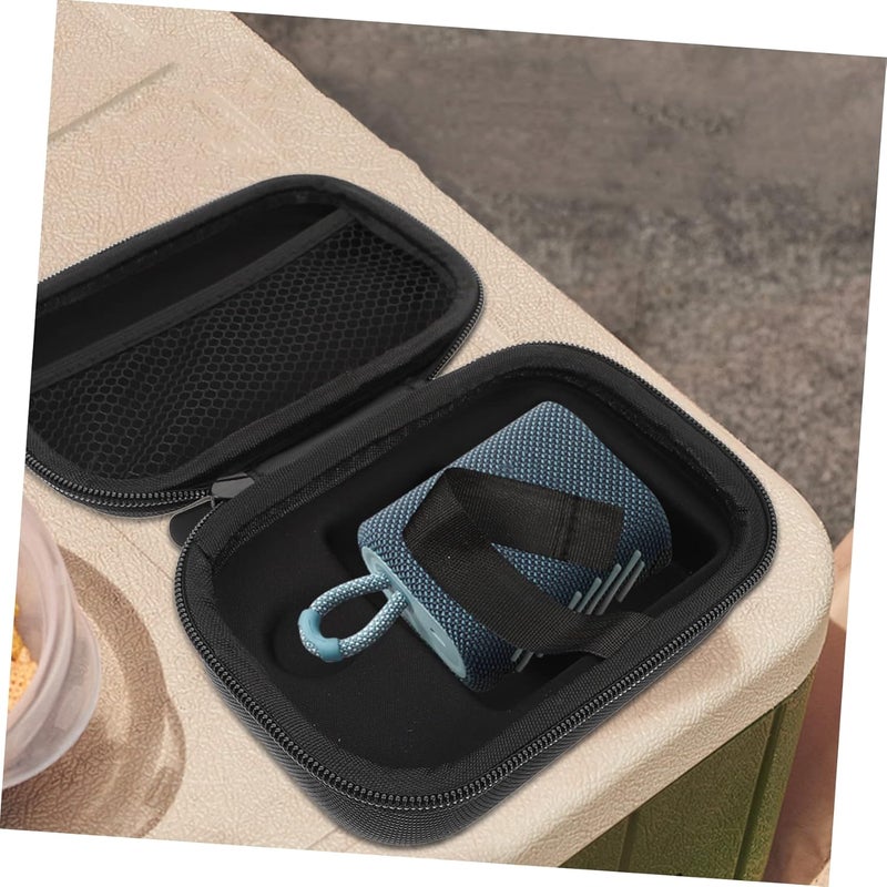 Speaker Organizer Carrying Case for Travel Storage Bag with Smooth Zipper Durable and Wear Resistant Design for USB Cables and Accessories - Image 4