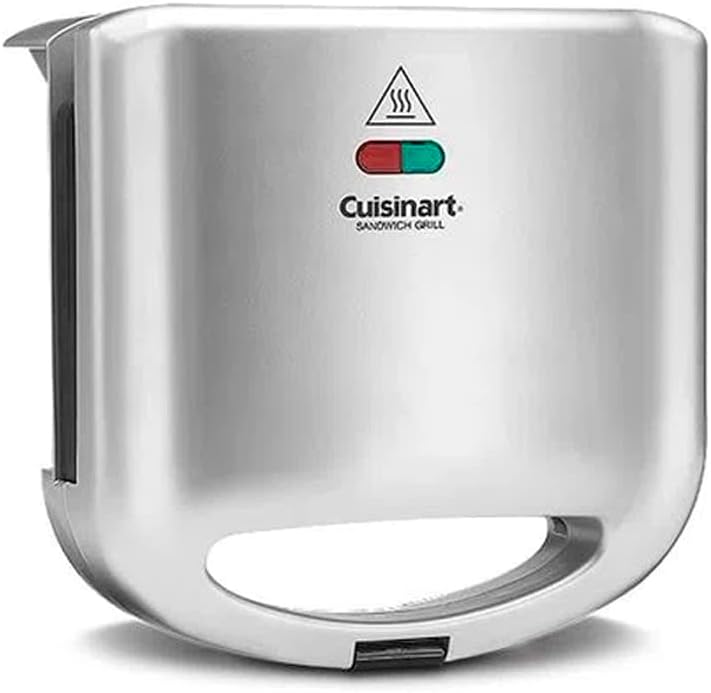 Cuisinart شواية ساندويتش، فضية، WM-SW2N1NAS - Image 2