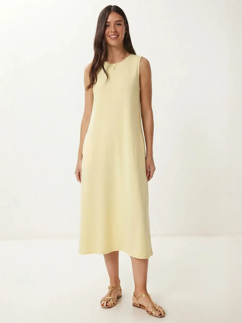السعادة في إسطنبول ISTANBUL A-Line Midi Dress with Pocket