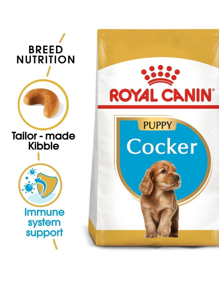 ROYAL CANIN Breed Health Nutrition Cocker Puppy 3 KG - Image 1