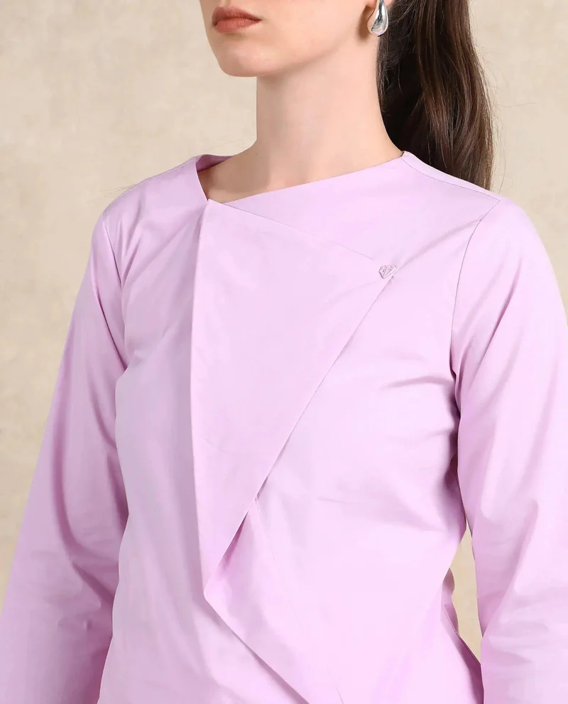 Rareism Women's Regular Sleeves Plain Top