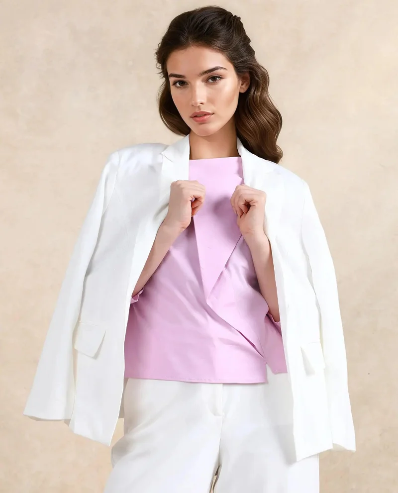 Rareism Women's Regular Sleeves Plain Top