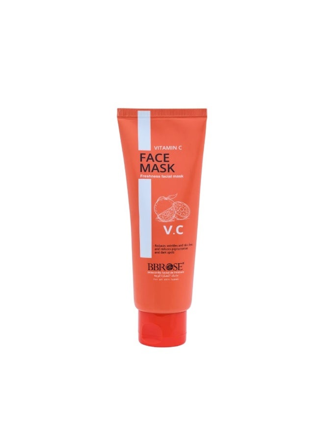 BBROSE Vitamin C Face Mask (120ml) | Freshness Facial Mask | Reduces Wrinkles, Fine Lines & Pigmentation | Brightens Skin & Fades Dark Spots - Image 2