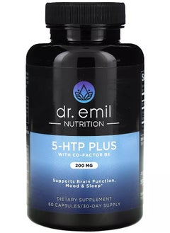 5-HTP Plus with Co-Factor B6, 200mg, 60 Capsules