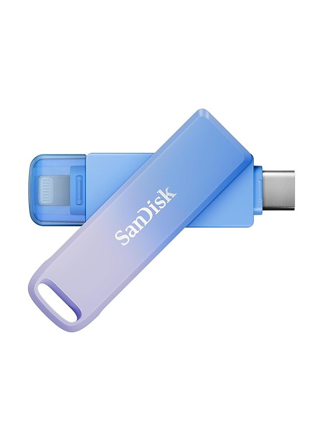 sandisk 128 GB Creator Phone Drive - for iPhone, iPad, Laptop & Mac - Includes USB Type-C and Lightning Connectors - Automatic Backup, 3 Months of Adobe Lightroom Included SDIXD0N-128G-GN6TP - Image 1