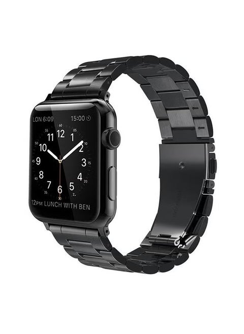 Replacement Band Loop Strap For Apple Watch Series 4/5/6/se 44mm Black