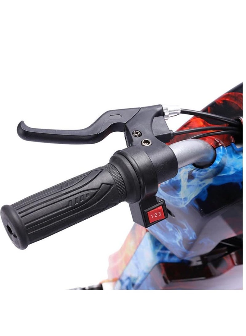 NTECH 36V Electric 360 9MPH Drifting Scooter 3-Wheel Ride On Toy Bike For Kids with Key and Lights Powered Drift Tricycle Multicolor - Image 2