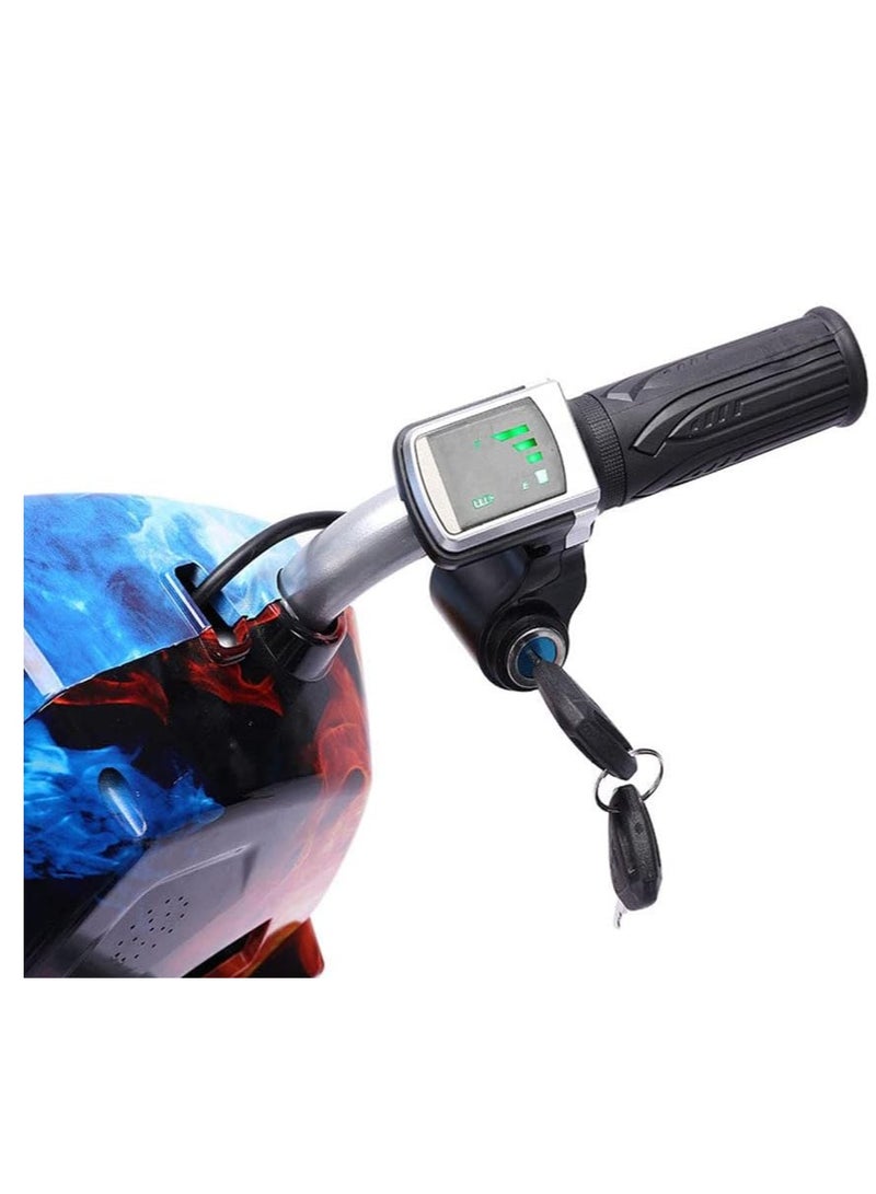 NTECH 36V Electric 360 9MPH Drifting Scooter 3-Wheel Ride On Toy Bike For Kids with Key and Lights Powered Drift Tricycle Multicolor - Image 3