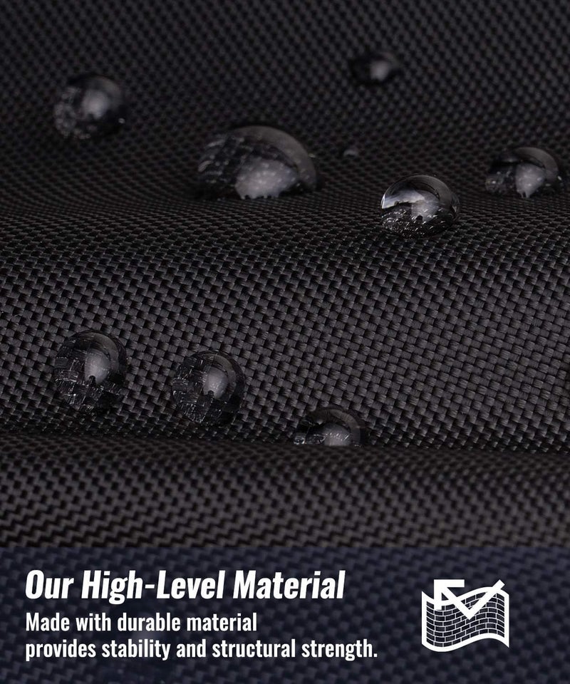 NUPICK 24 Inch Table Top Grill Cover for Cuisinart CGG-306, Royal Gourmet 24" Griddle, Ninja OG751, Nexgrill 820-0033, Pit Boss 75275 & PB336GS and Most 2-Burner Portable Grills, Come with Grill Brush - Image 5