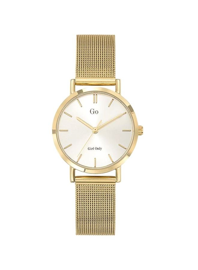 GO Women Analog Quartz Wrist Watch 695989 - 30 mm - Gold - Image 1