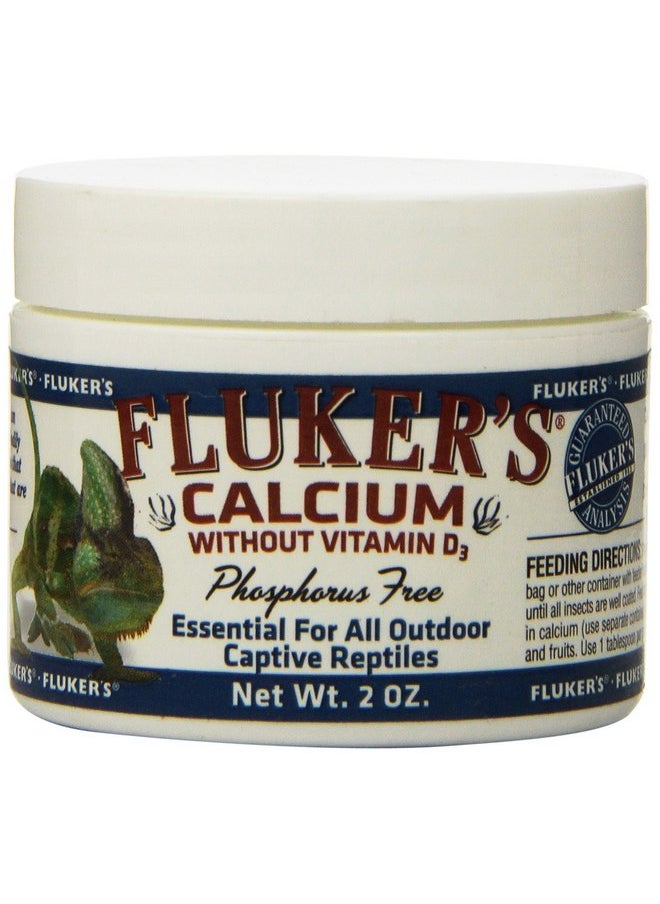 Fluker's Fluker's Reptile Calcium Supplement Without Vitamin D3, 2 oz  - Image 1