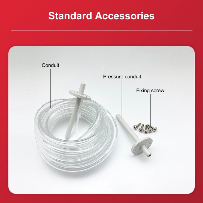 Differential Pressure Switch: ABS Housing Dust Proof Waterproof, Compact Design Superior Performance, Overheat Protection - High Shock Resistance Long Service Life for Aerospace Electronics Medical En - Image 2