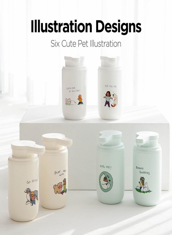 mooas Happy Buddy Artist Edition Automatic Soap Dispenser Ivory (Go Fetch!) - Image 4