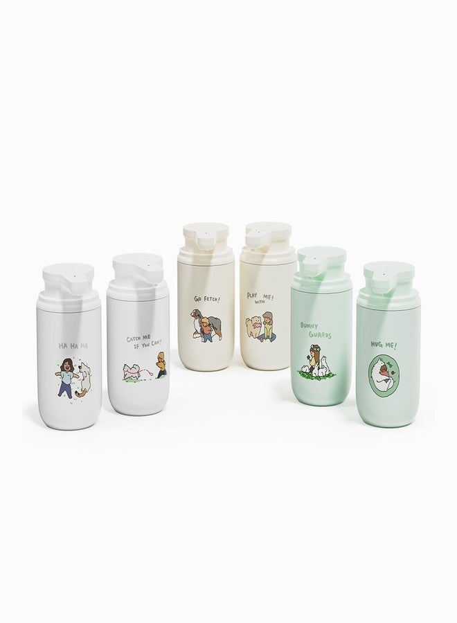mooas Happy Buddy Artist Edition Automatic Soap Dispenser Ivory (Go Fetch!) - Image 2