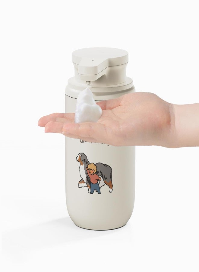 mooas Happy Buddy Artist Edition Automatic Soap Dispenser Ivory (Go Fetch!) - Image 1