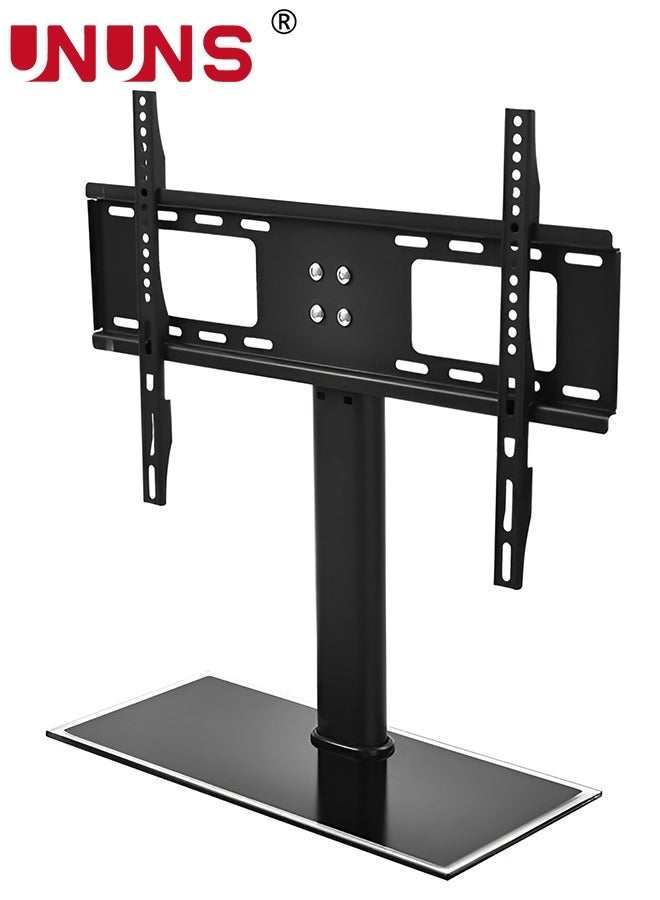 UNUNS Universal TV Stand For Most 32-55 Inch TVs,Tabletop TV Wall Mount Bracket With Wire Management, Max VESA 600x400mm Up To 88lb, Height Adjustable TV Stand, Quick Release Lock - Image 1