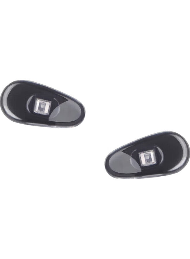 DRATRA Eyeglasses Nose Pads, Air Cushion Silicone, Anti-Slip, Anti-Fall, Metal Titanium Nose Bridge Pads, Repair Accessories, Screwdriver Tool Set - Image 1