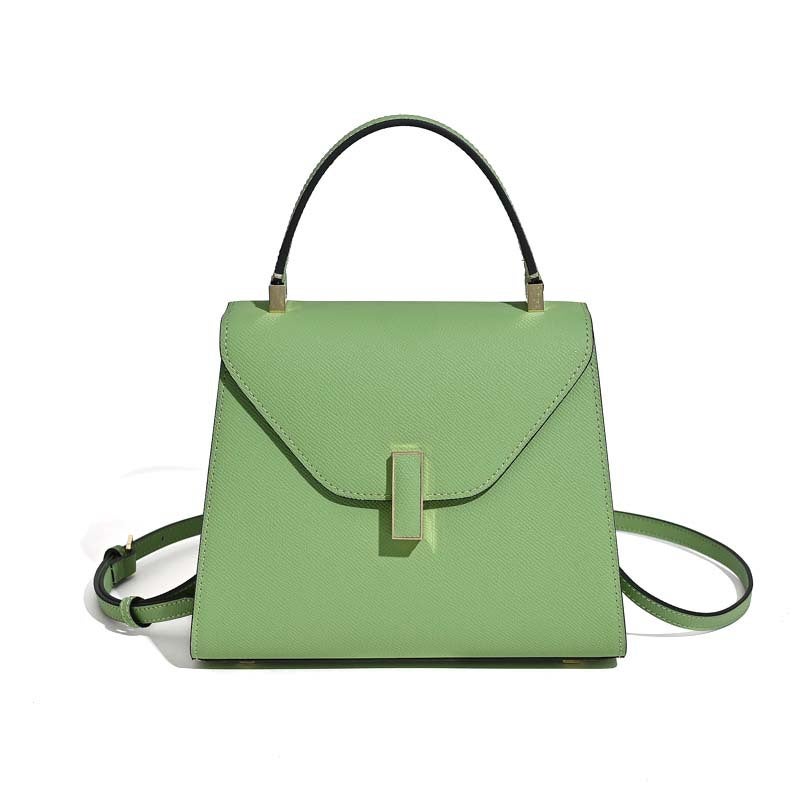 Genuine Leather Large-Capacity Handbag Women'S Bag Kelly Bag Niche Summer Single Shoulder Diagonal Versatile Women'S Bag - Image 3