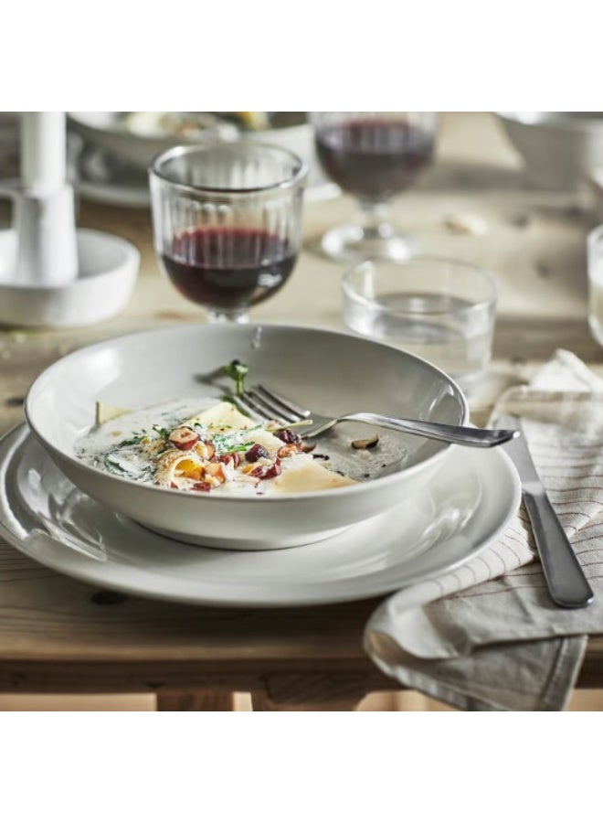 Plate, light grey-beige, 26 cm - Image 2