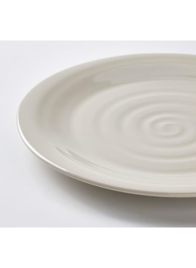 Plate, light grey-beige, 26 cm - Image 3