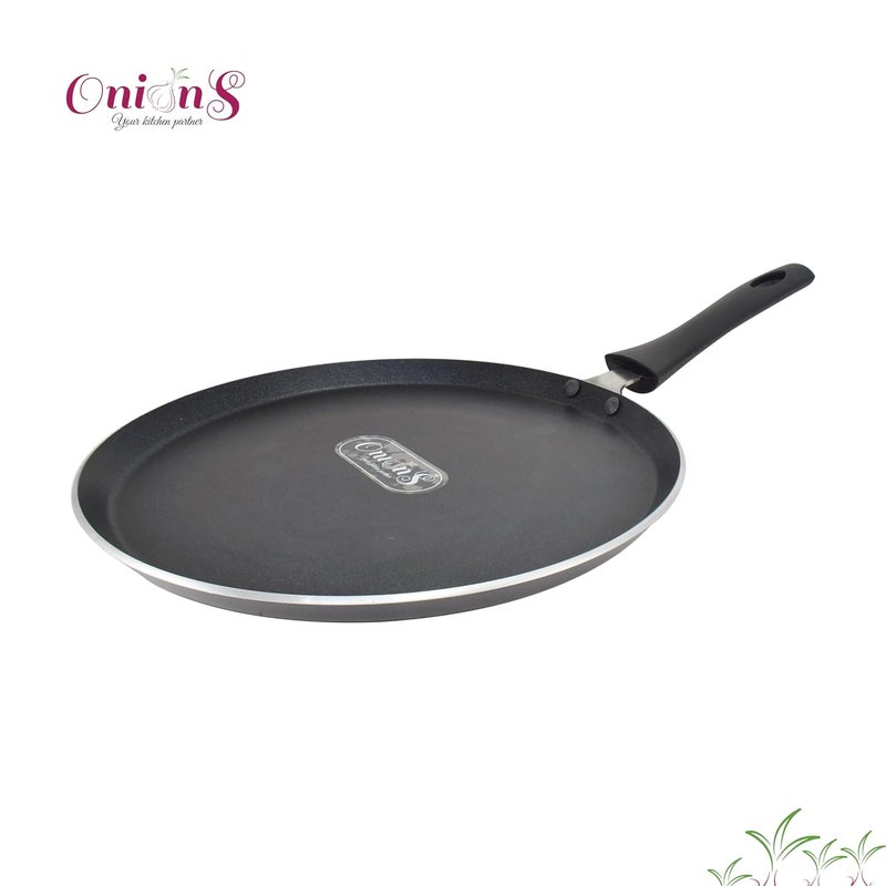 Onions Non Stick Flat tawaDosa TawaChapthi tawaRoti tawa Dai 26Cm 3mm - Image 3