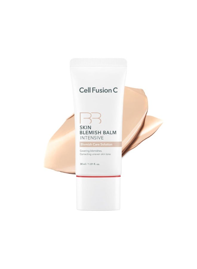 Cell Fusion C Skin Blemish Balm No.21 Natural Light - Light, Lightweight BB Cream with Ceramide, Tinted Moisturizer for Sensitive Skin, SPF-Free, Korean Makeup, 1.01 fl.oz. - Image 1