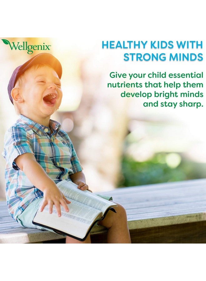 ويلجينيكس فيتامين سائل Wellgenix Balanced Essentials للأطفال - فيتامينات متعددة غذائية للأطفال الذين يتناولون الطعام بشكل انتقائي - يعزز الجهاز المناعي والصحة العامة - للأطفال، الأطفال الصغار - بنكهة التوت 16 أونصة سائلة - Image 5