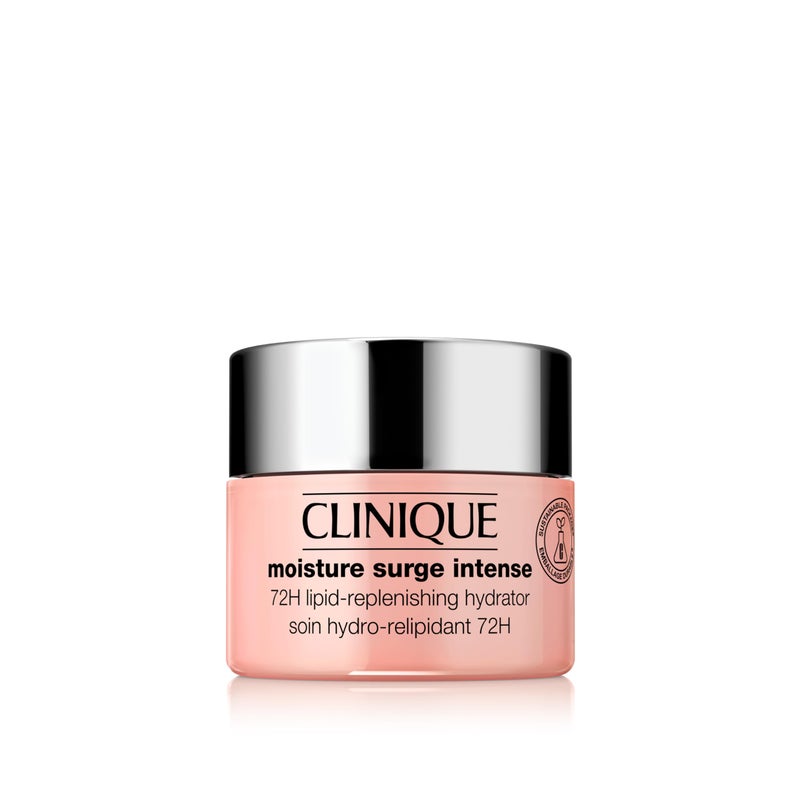 CLINIQUE Clinique Moisture Surge Intense 72H LipidReplenishing Hydrator Face Moisturizer With Aloe Water  Cica  Hydrating  Moisturizing Mini Travel Size 05 Fl Oz
