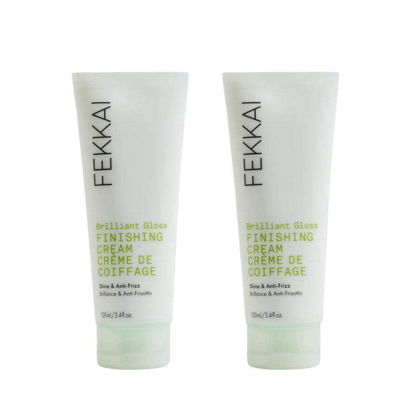 FEKKAI Brilliant Gloss Multi-Tasker - 3.4 oz, Pack of 2 - Transforms Hair with 4X Shine - Free of Sulfates, Parabens, Phthalates - Vegan, Cruelty-Free - Image 1