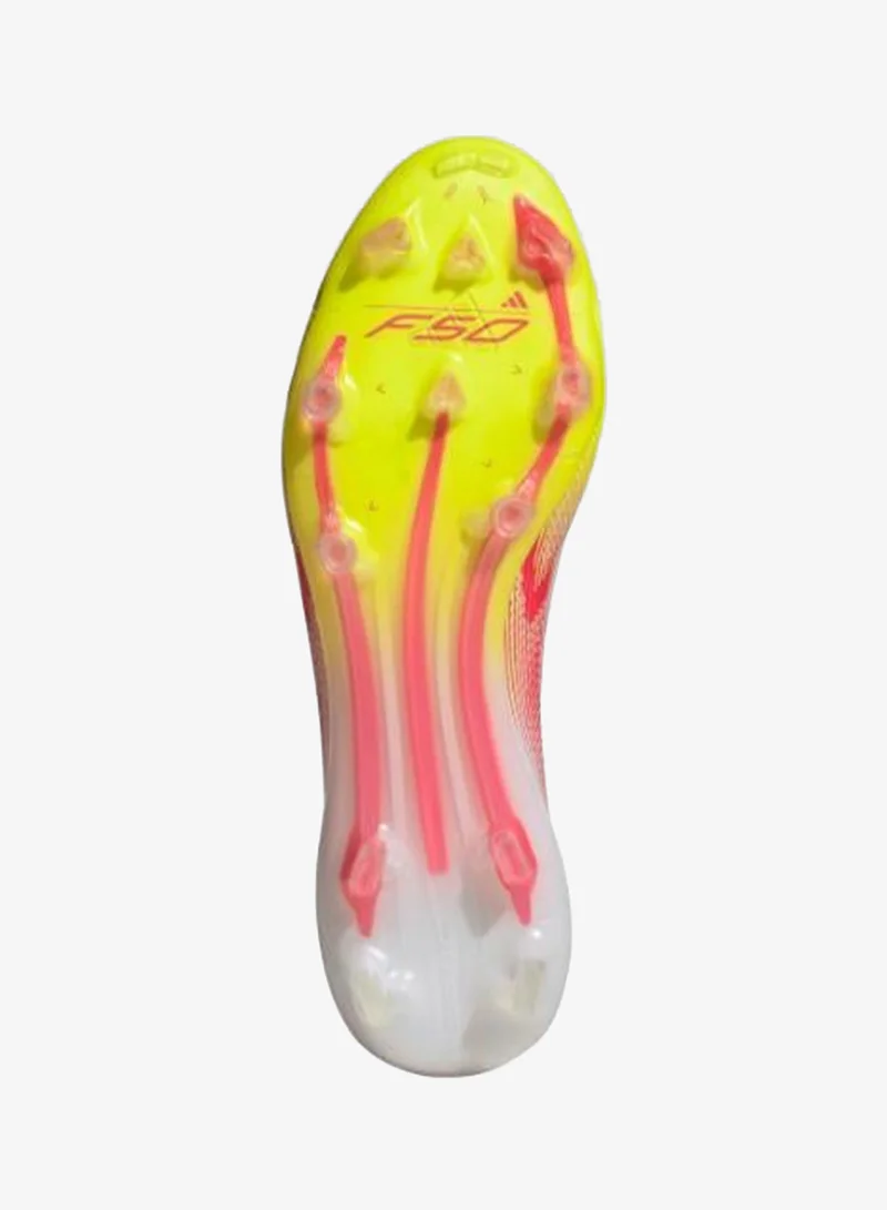 Adidas White F50 Elite Mid Firm Ground Boots for Women | Best Price UAE