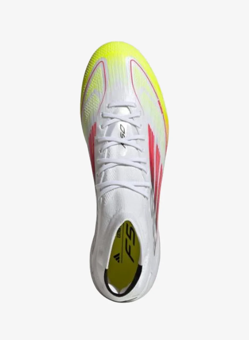 Adidas White F50 Elite Mid Firm Ground Boots for Women | Best Price UAE