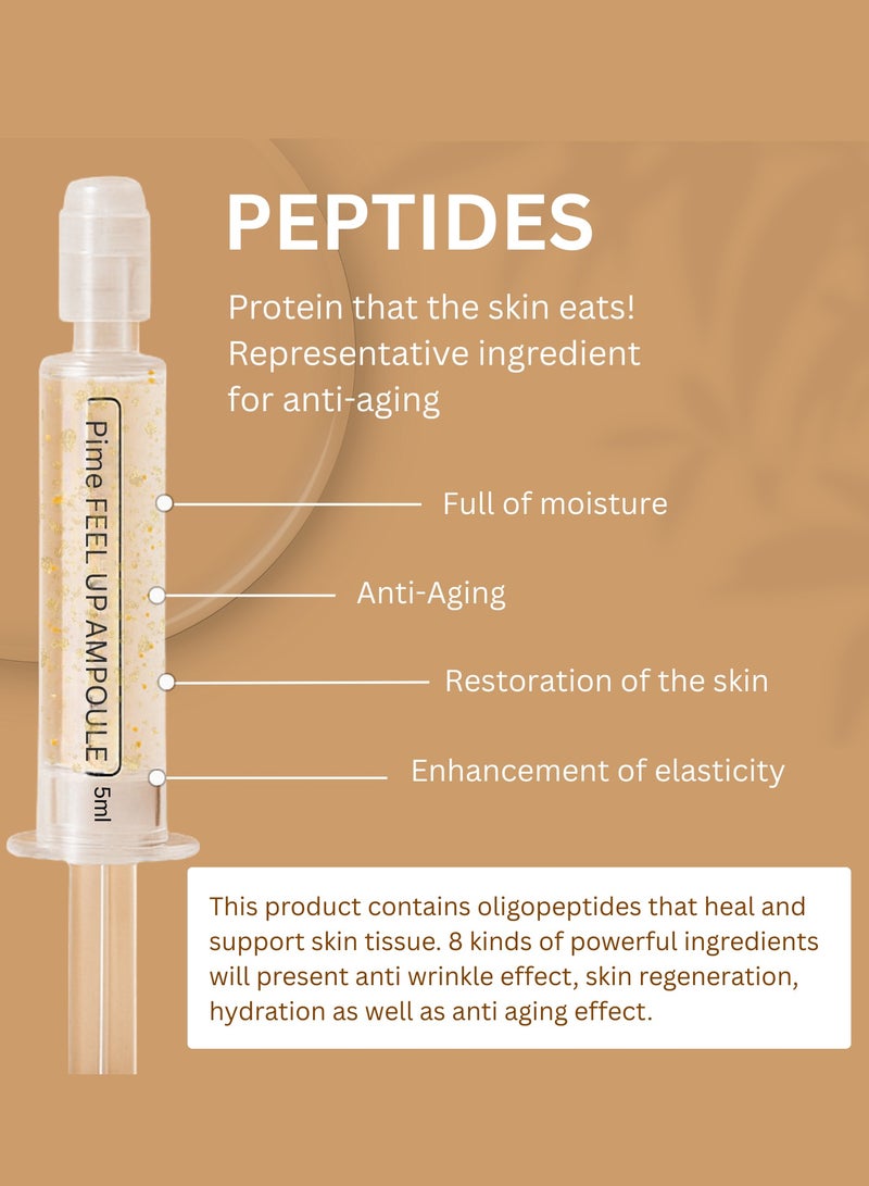 pime 24K Gold Infused Serum 5ml x2 with Niacinamide, Peptides & Adenosine – Anti-Aging & Dark Spot Facial Booster for Acne-Prone Skin - Image 3