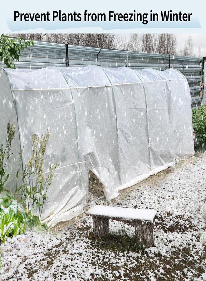 Insoma Plant Covers Freeze Protection, Floating Row Cover 1.1oz/yd² Garden Fabric Plant Cover for Winter Frost/Sun Pest Protection (8 * 24 FT) - Image 3