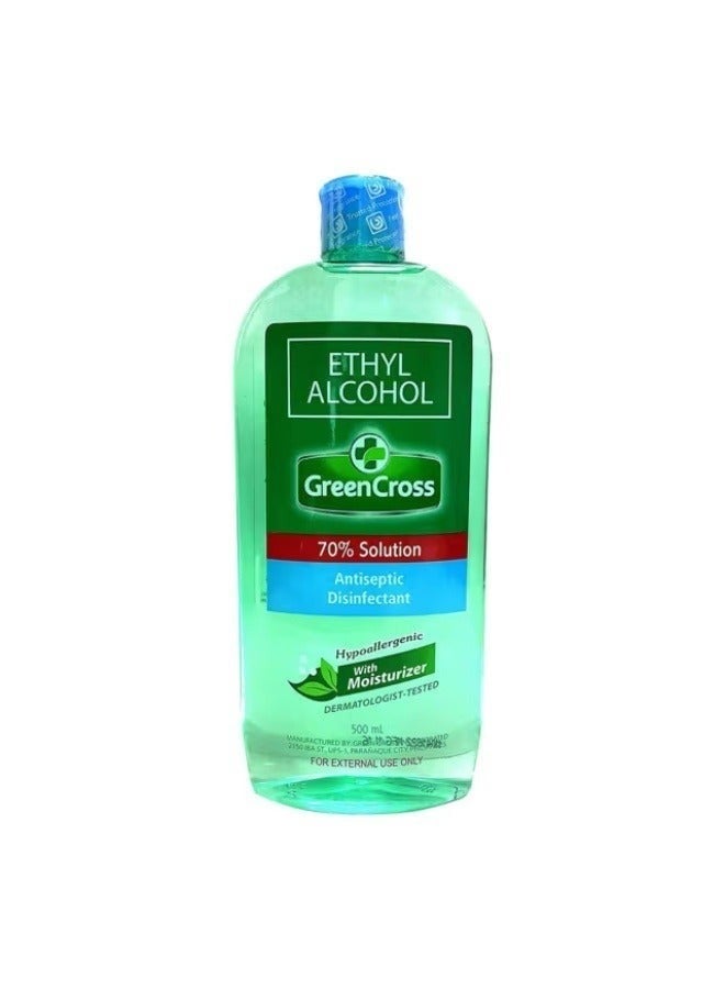 Green Cross Ethyl Alcohol 70% Solution, 500ml