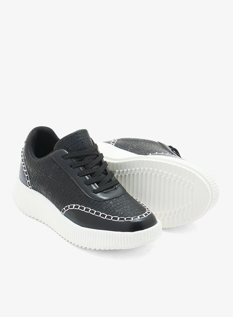 Ginger Textured Chunky Sneakers - Image 3