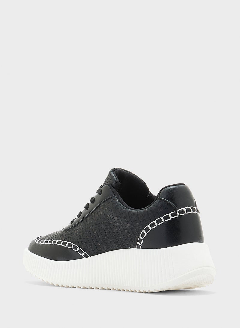 Ginger Textured Chunky Sneakers  - Image 2