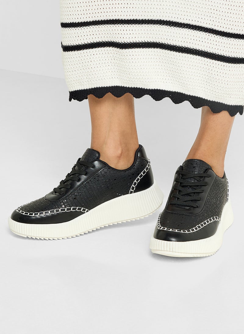Ginger Textured Chunky Sneakers  - Image 5