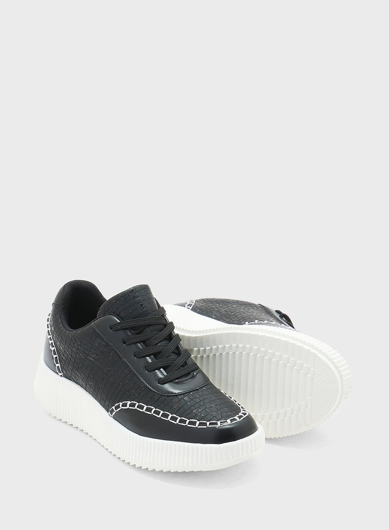 Ginger Textured Chunky Sneakers  - Image 3