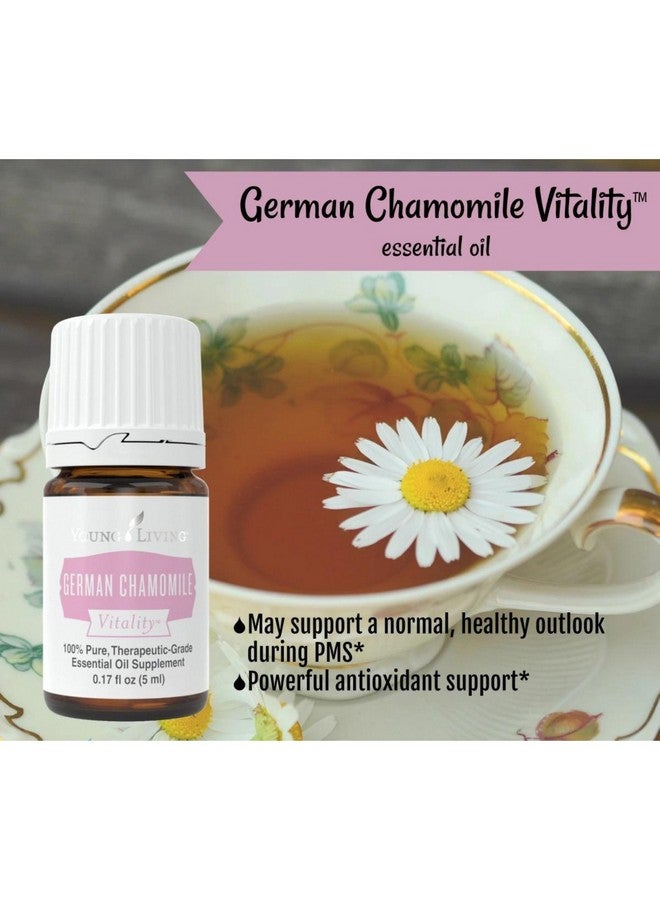 Young Living - German Chamomile Vitality 5 ml | Antioxidant & Natural Calmness Support | Dietary Supplement | Calming Aromatherapy | Ancient Herbal Remedy for Relaxation - Image 4