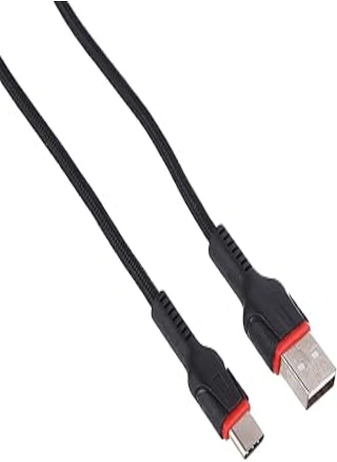 IVON Ivon kx2077 usb type-c charge and data cable for samsung phone - black-result.feed.gl_electronics-size 