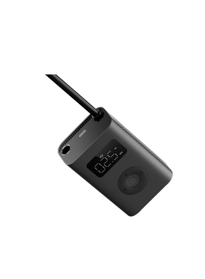 Xiaomi Portable Electric Air Compressor 2 Portable Air Compressor (0.2-10.3 Bar/3-150 PSI, 6 Modes, 2000mAh Battery, 14.4W, Micro USB-A Charging, with Emergency Light and LED Display), Black (ES Version) - Image 3