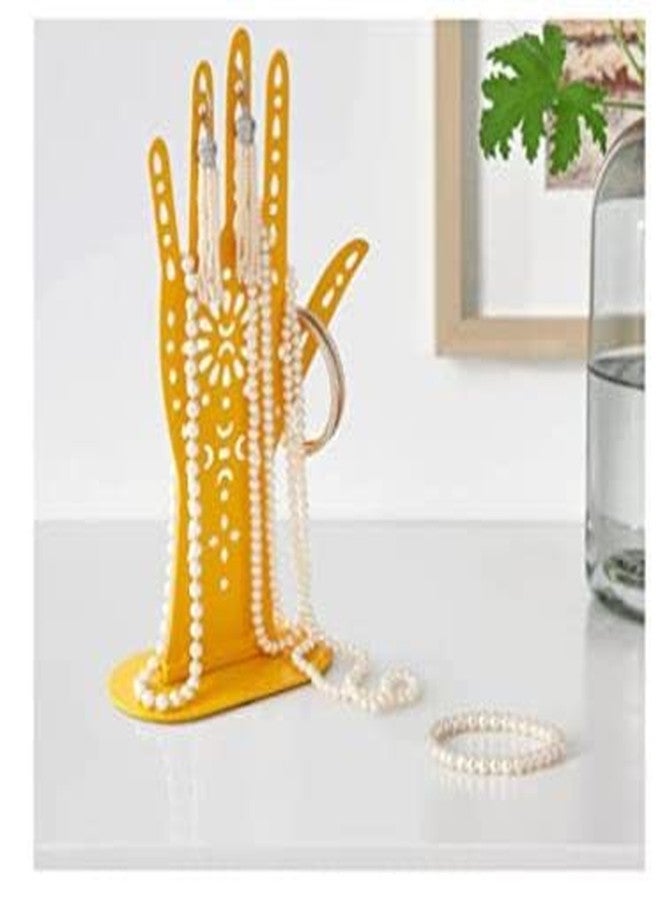 ledieu® AROMATISK Jewellery stand, yellow30x18 cm Jewellery Organizer,key chain holder. - Image 1