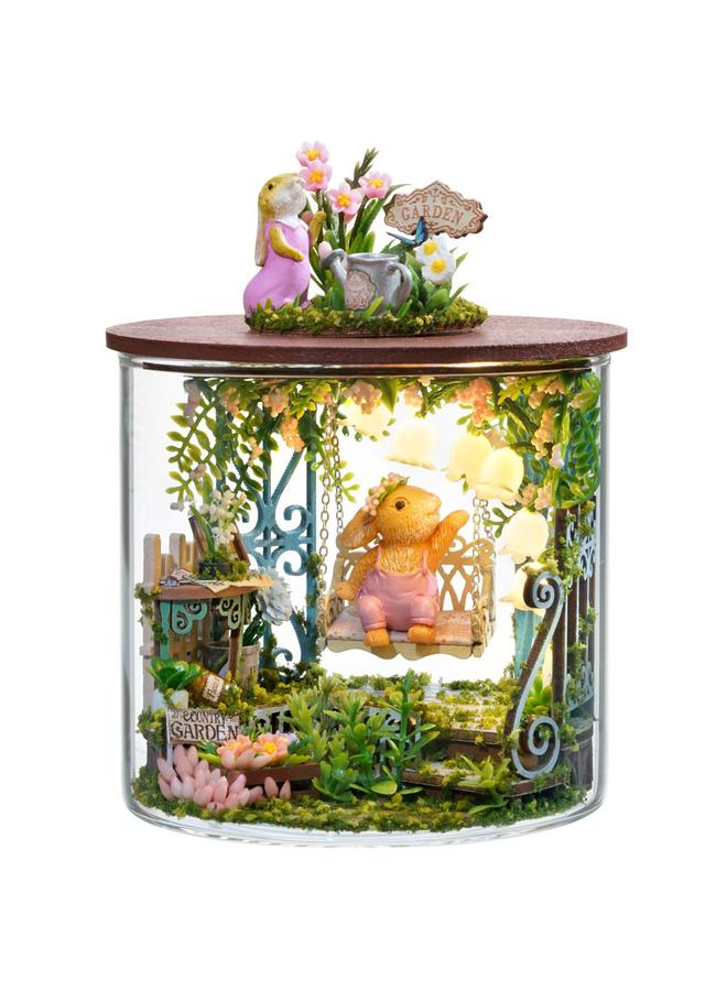 Bluejw Zhiqu House Diy Cabin Dream Bottle Series Hand-assembled 3D Architectural Model Ornaments Gifts - Image 1