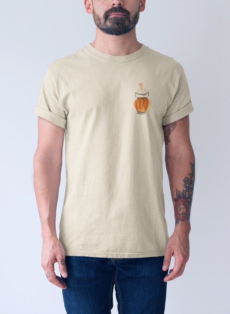 MERCH تي شيرت مطبوع شاي كرك أو شاي - احتفل بالمشروب الدافئ