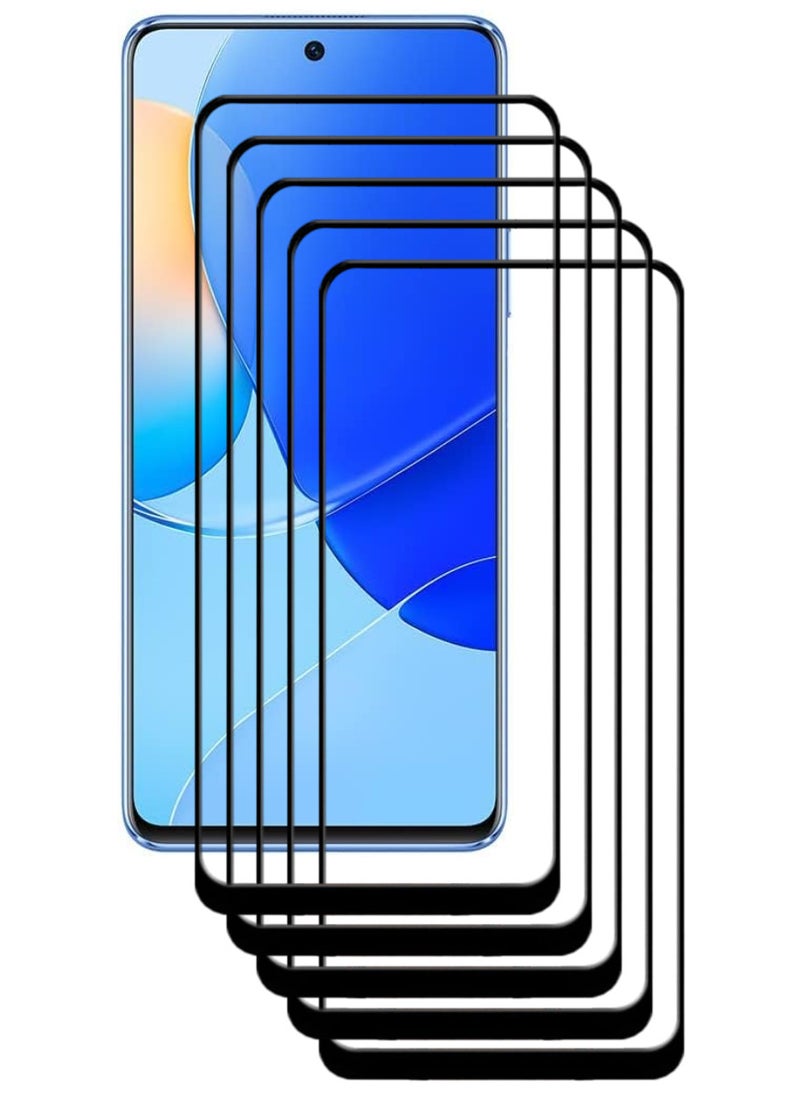 ACLIX 5 Pieces Antistatic ESD Dustproof Premium Quality High Definition Tempered Glass Screen Protector Designed For Huawei nova 9 SE - Image 1