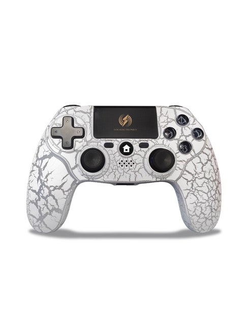 Wireless Controller Compatible with PS4/PS4 Pro/PS4 Slim/PC/iOS 13.4/Android 10, Gaming Controller with Touchpad, Motion Sensor, Speaker, Headphone Jack